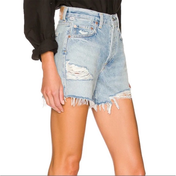 NWT Citizens of Humanity Annabelle Long Denim Jeans Shorts Size 31 - Picture 2 of 6
